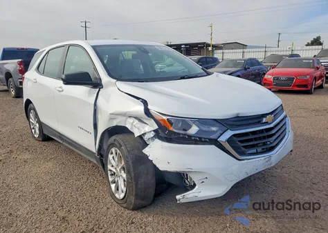 2020 Chevrolet Equinox Ls z USA, uszkodzony, nr VIN 3GNAXHEV9LS697756